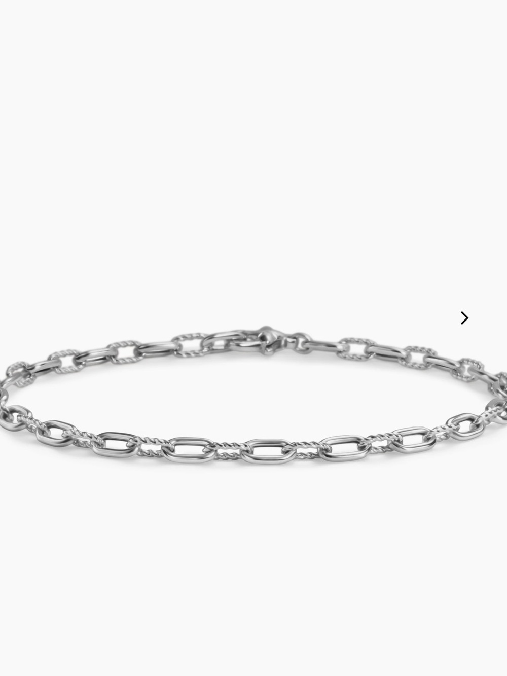 David Yurman Chain Bracelet 3 mm